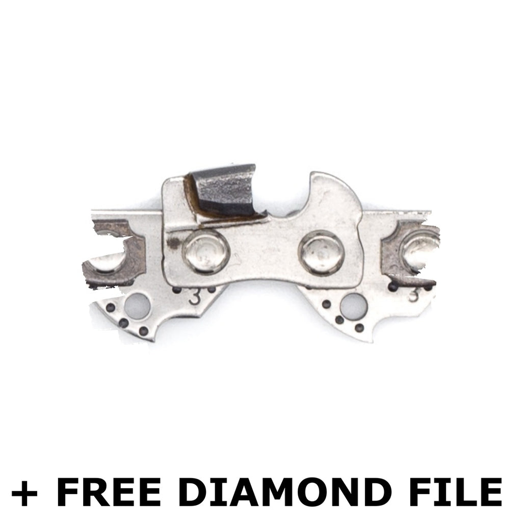 Saw Chain Tungsten Semi Chisel 3/8LP